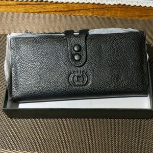 RFID LEATHER WOMENS WALLET